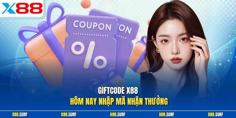 Giftcode X88 Hôm Nay - Cập Nhật Ưu Đãi Quà Thưởng Cực Lớn 1 Giftcode X88 hôm nay nhập mã nhận thưởng