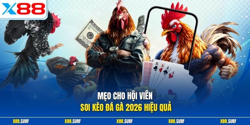 Mẹo cho hội viên soi kèo đá gà 2026 hiệu quả